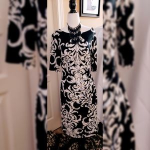 *SALE* ❤️ Beautiful Damask Print Dress